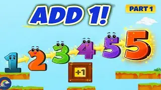 Plus One Game for Kids 🎮➕ | Learn Numbers 1 to 5 with Fun Platform Adventure