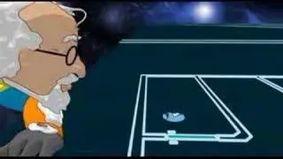 Flatland cartoon 2d to 3d