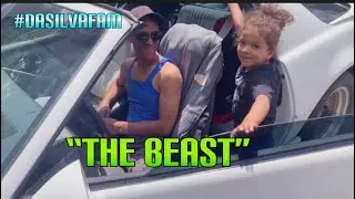 Bringing out the Beast&hellip;out of the garage!!!🐲🤗 #vlog #family #dasilvafam