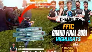 FFIC Highlights 2021 🎯⚡ || Free Fire India Championship Grand Finals 2021 Highlights 🏆TEAM ELITE🏆