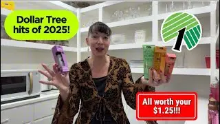 🥳DOLLAR TREE HIT! ALL WORTH THE $1.25 THE  BEST OF 2025!🙌 part 2