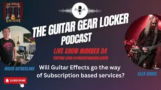 -Will Guitar Effects go the way of Subscription based services? 📱
