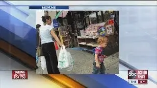 Parents divided over whether to use leashes on children