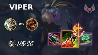 MID.GG: [ Viper ] Riven BOT vs Brand | NA GRANDMASTER | LOL Season 2025