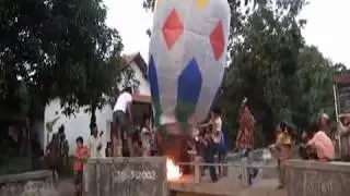 cara terbangkan ballon api