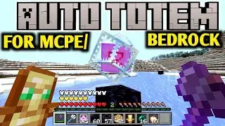 I Made Auto Totem Swich Addon For MCPE/MOBILE | Zorrocraft (Hindi)