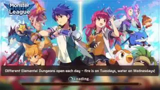Monster Super League= Arena Battle Time!!! + egg summon session