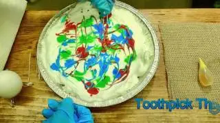 How to Make a Shaving Foam Easter Egg!