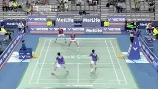 [Sport TV] 2015 Victor KOREA badminton super series. Chris ADCOCK / Gabrielle ADCOCK best play_2set.