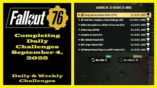 Completing Daily Challenges For September 4, 2025 - Fallout 76 Daily Challenges Guide