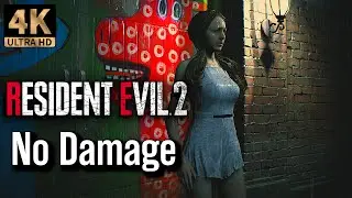 【4K】The Ghost Survivors:Runaway No Damage Gameplay - Resident Evil 2 Remake