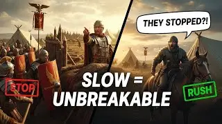 Why Roman Legions Advanced Slower Than Their Enemies Expected