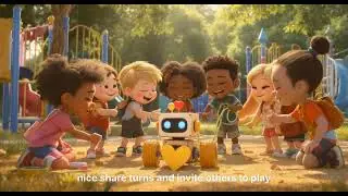 Nick & Kibo the Kindness Robot 🤖💛 | Friendship Story for Kids | Bedtime Moral Story
