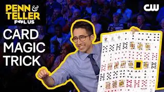 Magician Performs New Card Magic Trick | Penn & Teller: Fool Us | The CW