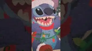 Stitch #christmas #jigsawpuzzle #disney #puzzlecollection #puzzle #jigsaw #review