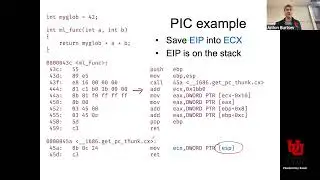 cs5460/6460 Operating Systems - Lecture 05 - Linking and Loading (Position independent code)