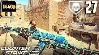 CS2- 27 Kills On Anubis Competitive Full Gameplay #91! (No Commentary)