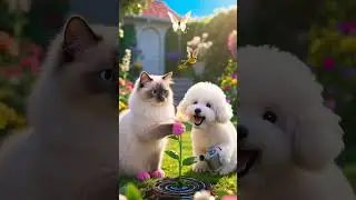 KatzenHund-Wunder  A Cat & Dog Surprise#KatzenUndHunde #CatAndDogSurprise#MagicalAnimals#Tierfreunde