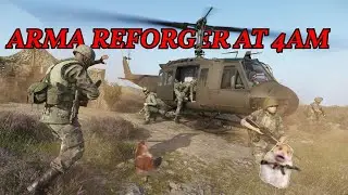 ARMA REFORGER AT 4AM (The Best Milsim Shooter)