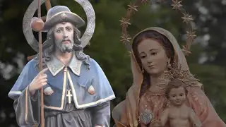 Procesión de Ntra. Sra. de la Aurora y San Roque de Montpellier, Patrones de Cobatillas 2024/4K
