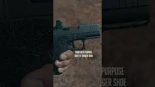 Love this Glock 43x MOS setup. The train with purpose trigger shoe is awesome!