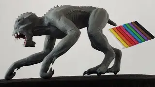 БУДУЩИЙ ХИЩНИК ИЗ ГЛИНЫ/ПЛАСТИЛИНА. Первобытный