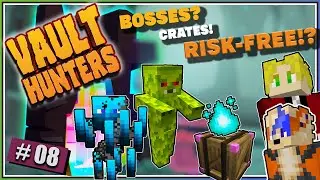 Who will win??? First Boss Fight!!! - Vault Hunters (08) - Modded Minecraft