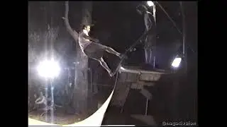 jerry Hahn ego video of mini ramp skateboarding at springers in Raleigh North Carolina 1998-2001