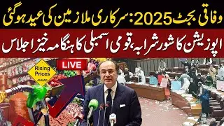 🔴LIVE: Budget 2025-26 Pakistan | National Assembly Budget Session | Public News
