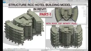 REVIT STRUCTURE RCC HOTEL BUILDING IN REVIT PART-1 IN HINDI