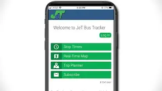 Jefferson Transit Bus Tracker App