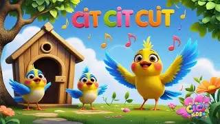 CIT CIT CUIT BURUNG BERNYANYI I LAGU ANAK DAN BALITA POPULER 2025 I CICI KIDS
