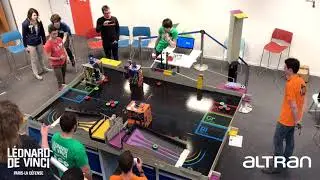 INTech VS ClubRobot ESEO | Pr&eacute; Coupe de Robotique DaVinciBot