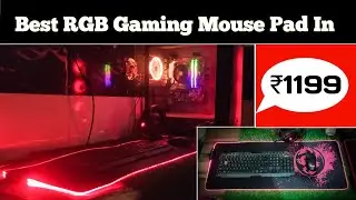 Best RGB mouse Pad || SPEED RGB Gaming mouse Pad Red Dragon || Unboxing and Review