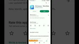 WordWeb - modern offline dictionary must have app for android users who are studying