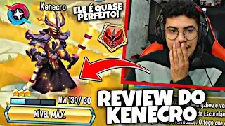 ELE &Eacute; QUASE NOTA 10!!! REVIEWW DO KENECRO N&Iacute;VEL 130 E BATALHAS (Monster Legends)
