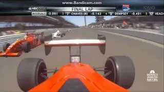 Indylights 2013 Freedom 100 finish - closest finish at IMS