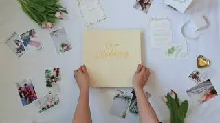 Your Perfect Day Wedding Album Cream & Gold