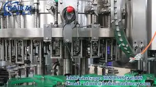 5000BPH glass bottled beer filling machine