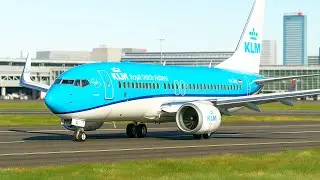 TOP SKILL PILOT!!! Best View Landing KLM AIRLINES From London Landing at Tokyo Airport