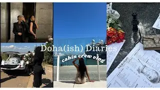 Doha Diaries; life after loss 🤍 mom&rsquo;s birthday, back to work- Spain! African cabin crew vlog