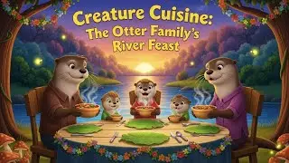Creature Cuisine: The Otter Family&rsquo;s River Feast