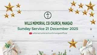 SUNDAY service 21 DECEMBER 2025