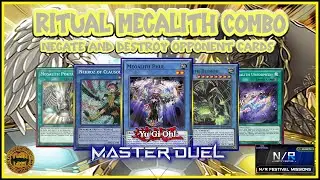 [F2P] N/R Festival | ULTIMATE RITUAL MEGALITH STUN//Deck Profile + Combo Guide | Yugioh MASTER DUEL