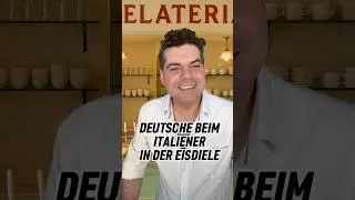 Deutsche beim Italiener in der Eisdiele😂 Besucht mich auf meiner Live Tour #comedy#humor#lustig