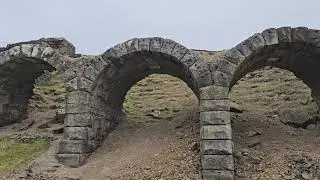 8K Bank Top Kilns remains from ironstone industrial age at North York Moors