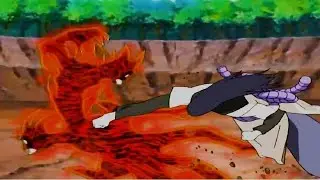 4 tails Naruto vs Orochimaru full fight