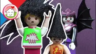 Playmobil en français Halloween - La famille Hauser