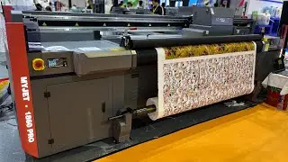 Myjet Fabric and wallpaper Hybrid UV printer