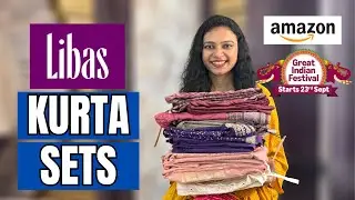 Libas Kurta Set Haul From Amazon | Amazon Great Indian Festival Sale 2025